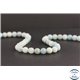 Perles facettées en amazonite du Brésil - Rondes/8mm - Grade A
