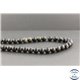 Perles dépolies en obsidienne dorée du Mexique - Rondes/8mm - Grade A