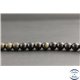 Perles dépolies en obsidienne dorée du Mexique - Rondes/6mm - Grade A