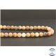 Perles facettées en pierre de soleil des USA - Rondes/8mm - Grade A