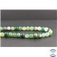 Perles en agate vert d'eau - Rondes/8mm - Grade A
