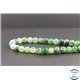 Perles en agate vert d'eau - Rondes/8mm - Grade A