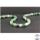 Perles en agate vert d'eau - Rondes/8mm - Grade A