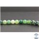 Perles en agate vert d'eau - Rondes/8mm - Grade A