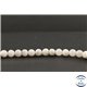 Perles en agate crazy du Mexique - Rondes/6.5mm