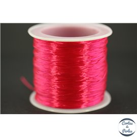 5m de fil élastique 1mm de couleur rose bonbon - Un grand marché