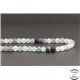Perles dépolies en fluorite d'Afrique du Sud - Rondes/8mm - Grade A