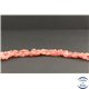 Perles en rhodochrosite d'Argentine - Nuggets/6-9mm - Grade A