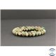 Perles facettées en opale verte d'Australie - Rondes/6mm - Grade AB+
