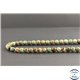 Perles facettées en opale verte d'Australie - Rondes/6mm - Grade AB+