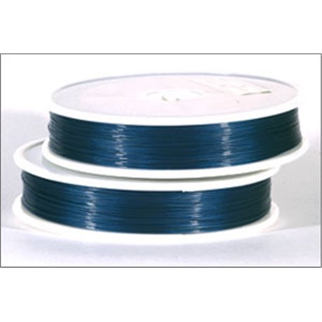 Bobine de fil cablé - 0,45 mm - Bleu