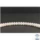 Perles facettées en pierre de Lune arc en ciel du Sri Lanka - Rondes/6mm - Grade A