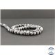 Perles facettées en améthyste dark du Brésil - Rondes/8mm - Grade A