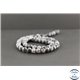 Perles facettées en améthyste dark du Brésil - Rondes/8mm - Grade A