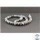 Perles facettées en améthyste dark du Brésil - Rondes/8mm - Grade A