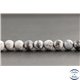 Perles dépolies en obsidienne flocon de neige des USA - Rondes/8mm