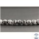 Perles dépolies en obsidienne flocon de neige des USA - Rondes/8mm