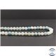 Perles facettées en amazonite de Brésil - Rondes/6mm - Grade A