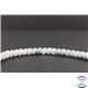 Perles facettées en amazonite de Brésil - Rondes/6mm - Grade A