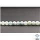 Perles facettées en amazonite de Brésil - Rondes/6mm - Grade A