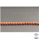Perles facettées en jaspe rouge d'Australie - Rondes/4mm - Grade A