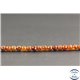 Perles facettées en grenat spessartine du Brésil - Rondes/4mm - Grade A