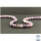 Perles en lépidolite violette de Madagascar - Rondes/8.5mm - Grade A