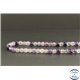 Perles en fluorite violette d'Afrique du Sud - Rondes/6mm - Grade A