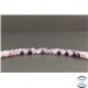 Perles en fluorite violette d'Afrique du Sud - Rondes/6mm - Grade A