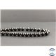Perles en quartz charbon du Brésil - Rondes/8mm - Grade A