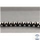 Perles en quartz charbon du Brésil - Rondes/8mm - Grade A