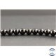 Perles en quartz charbon du Brésil - Rondes/8mm - Grade A