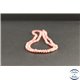 Perles facettées en rhodonite d'Afrique du Sud - Rondes/3mm - Grade A