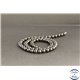 Perles en quartz charbon du Brésil - Rondes/6mm - Grade A