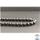 Perles en shungite de Russie - Rondes/10mm - Grade A