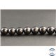 Perles en shungite de Russie - Rondes/10mm - Grade A