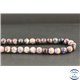Perles en charoïte de Russie light - Rondes/8mm - Grade AB