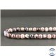 Perles en charoïte de Russie light - Rondes/8mm - Grade AB