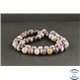 Perles en charoïte de Russie light - Rondes/8mm - Grade AB