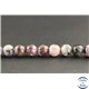 Perles en charoïte de Russie light - Rondes/8mm - Grade AB