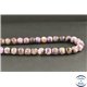 Perles en charoïte de Russie light - Rondes/8mm - Grade AB
