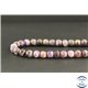 Perles en charoïte de Russie light - Rondes/8mm - Grade AB