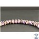 Perles en charoïte de Russie light - Rondes/8mm - Grade AB