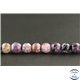 Perles en charoïte de Russie light - Rondes/8mm - Grade AB