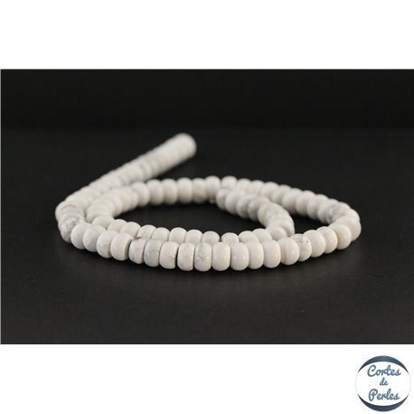 Perles en howlite - Roues/8mm