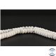 Perles en howlite - Roues/8mm
