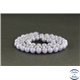 Perles en tanzanite de Tanzanie - Rondes/6mm - Grade A