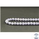 Perles en tanzanite de Tanzanie - Rondes/6mm - Grade A