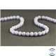 Perles en tanzanite de Tanzanie - Rondes/6mm - Grade A