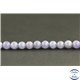 Perles en tanzanite de Tanzanie - Rondes/6mm - Grade A
